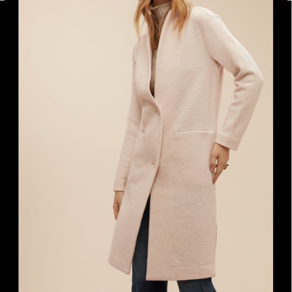 Aritzia Wilfred Dujardin long wool cardigan